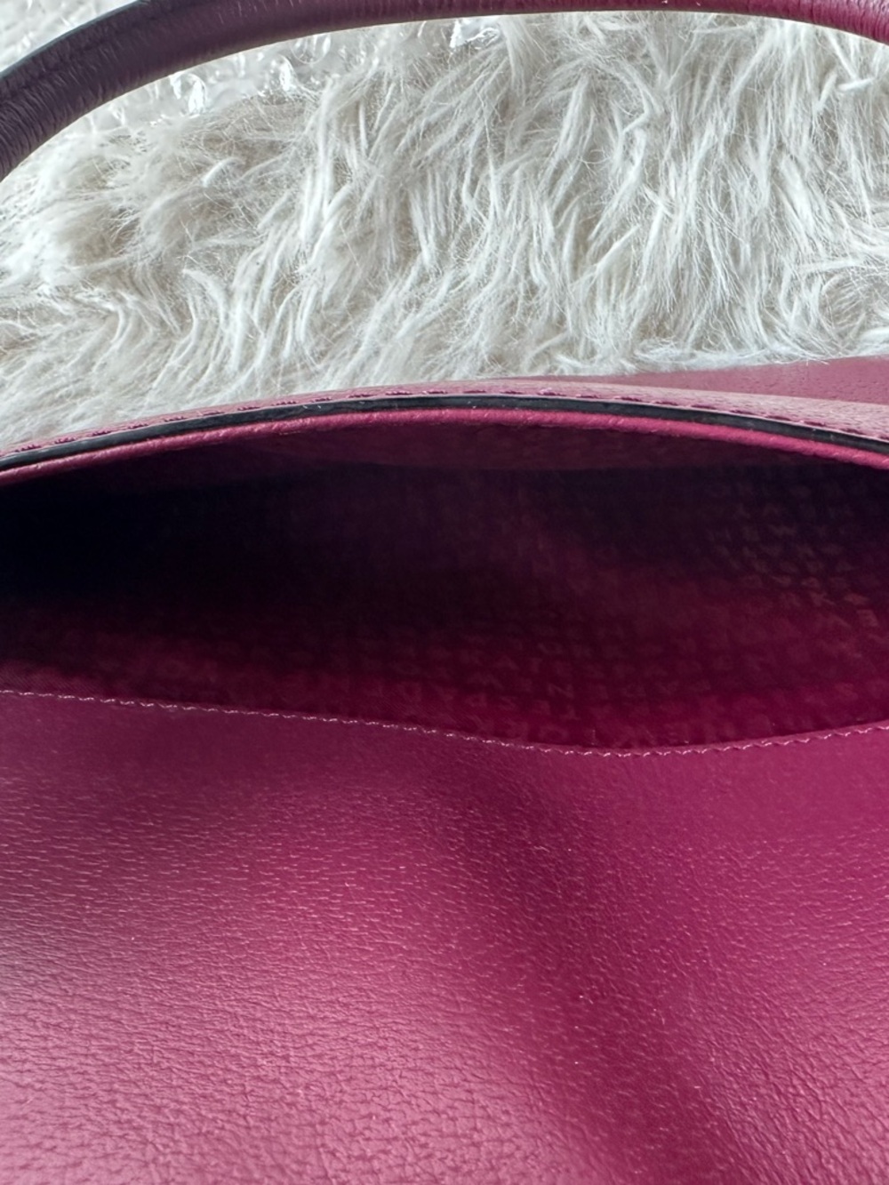 kate spade Plum Leather Satchel - Picture 12 of 16